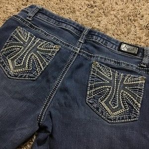 Earl Jean Women's Size 7 Gorgeous Back Pocket Details In Fantastic Condition
